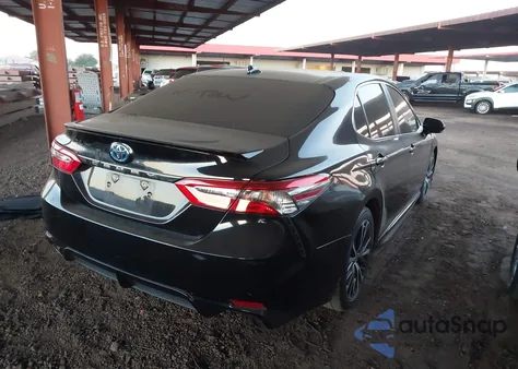 2019 Toyota Camry Hybrid Se из США, поврежденный, VIN 4T1B21HK3KU520103